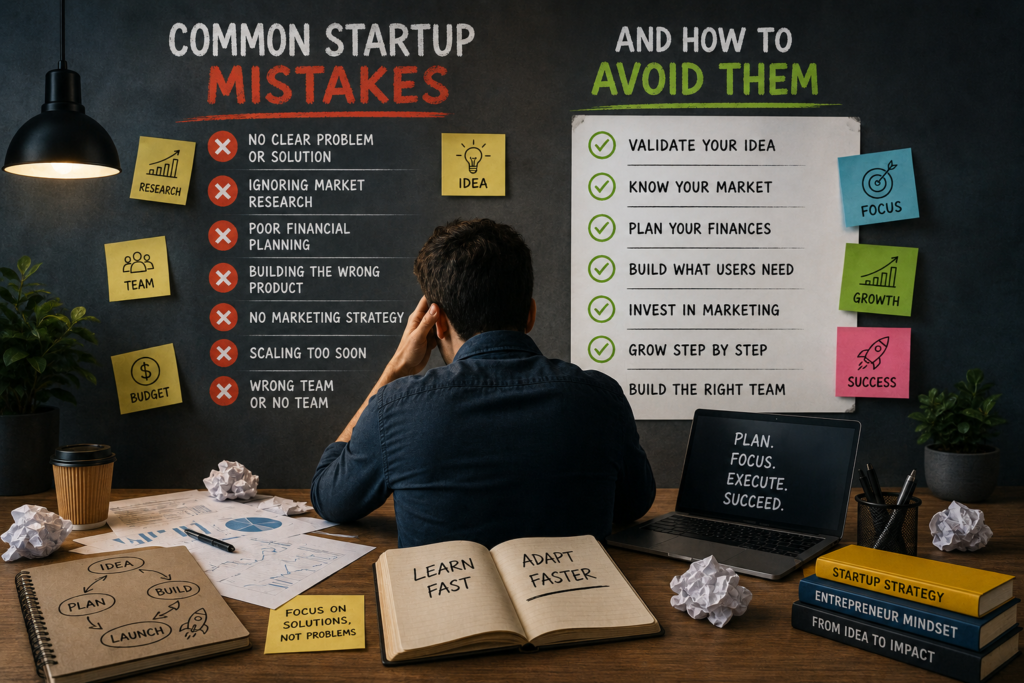 Common Startup Mistakes and How to Avoid Them