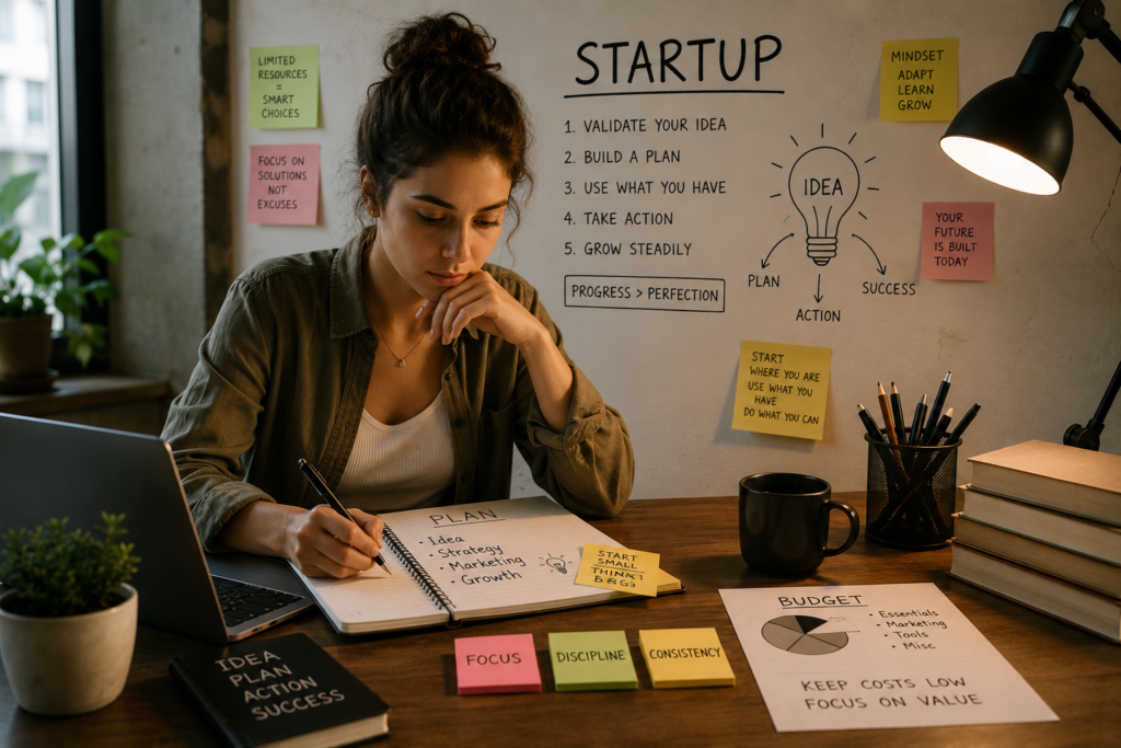 How to Start a Business with Limited Resources